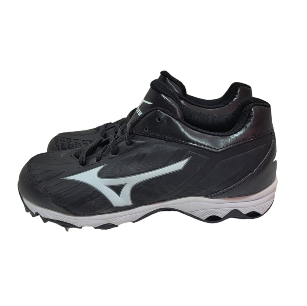Mizuno Men's Black and White Athletic Cleats - Picture 2 of 6